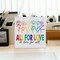 LGBT Desk Sign – Rainbow Pride Home & Office Decoration, LGBTQ Ally Wooden Box Sign, “All for Love” Inspirational Gift for Gay, Lesbian, Queer & Trans Pride Month